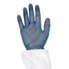 Blue Metal Detectable Disposable Vinyl Gloves (Box of 100) - AS LOW AS €6.30 PER BOX