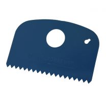 Metal Detectable Serrated Edged Flexible Scrapers (Pack of 5)