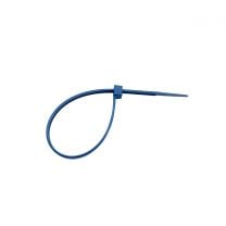 Detectable Nylon Cable Ties - 390 x 4.6 mm (15.35 x 0.18") - Tensile Strength 225 N (50 lb) - Blue