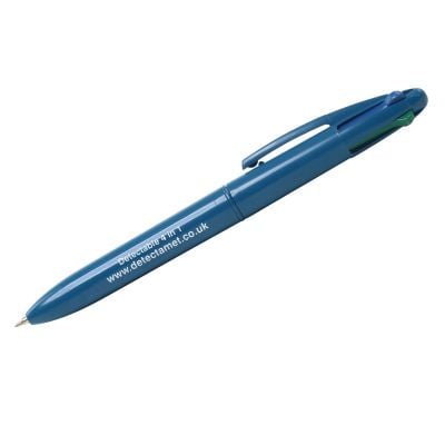 Metal Detectable & X-Ray Visible Retractable 4 in 1 Pens (Pack of 10)