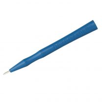 Detectable HD One-Piece Pens (Pack of 50) - Black Ink, Blue Housing, No Clip