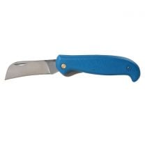 Detectable Lockable Knife with Sheepfoot Blade