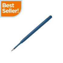 Fully Metal Detectable Pen Refills - Blue