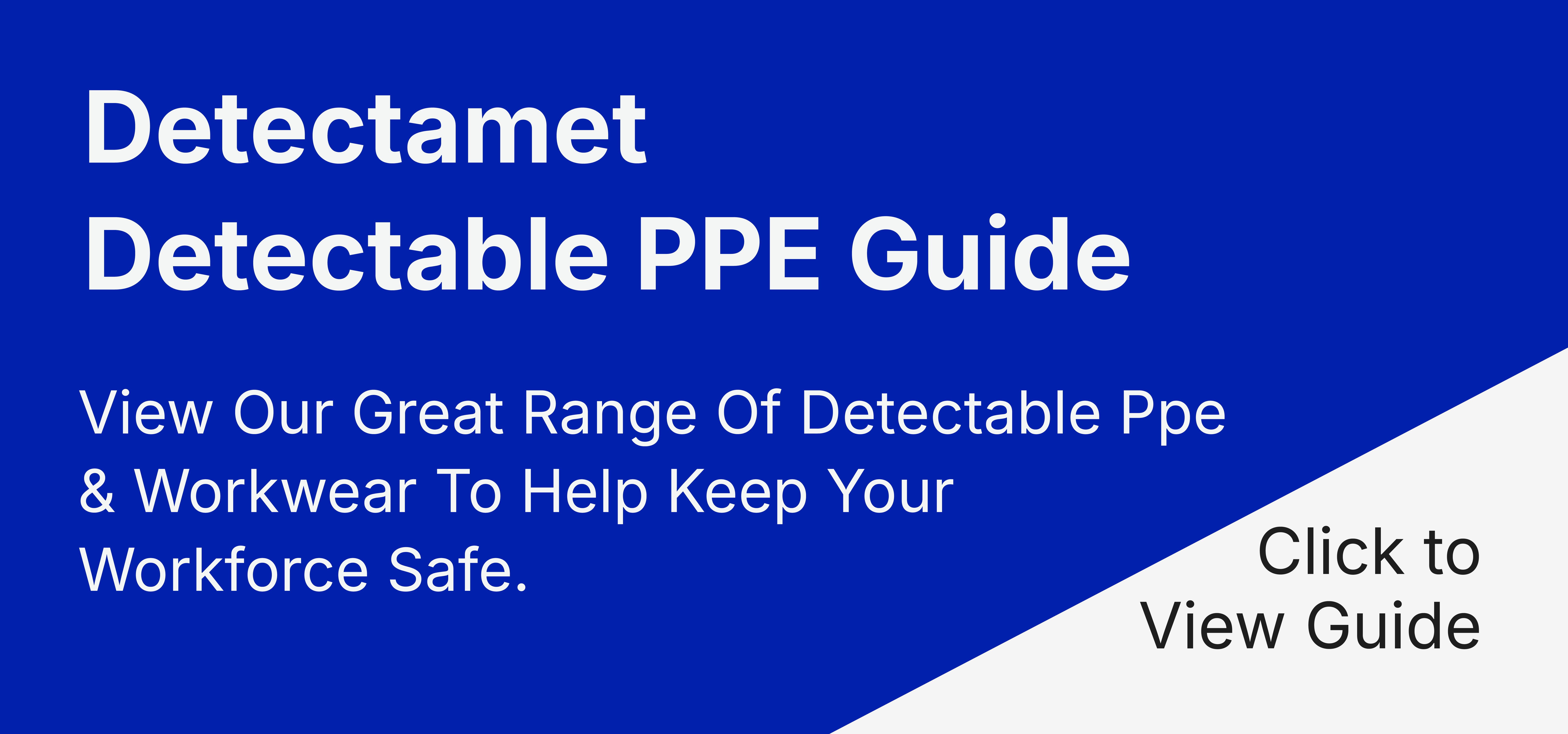 Detectamet Detectable PPE Guide